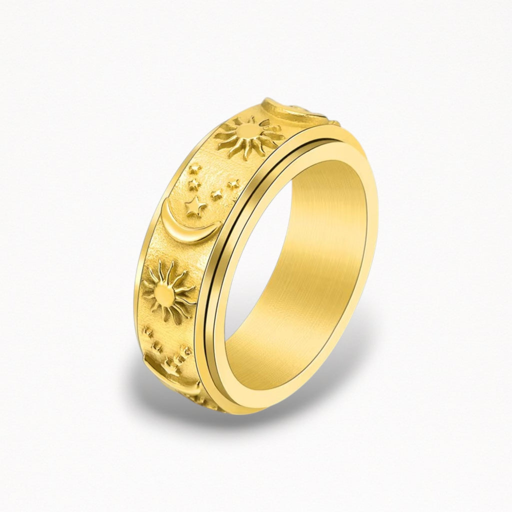 SUN N MOON ROTATING RING